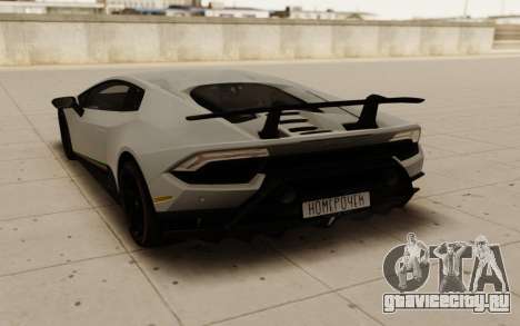 Lamborghini Huracan Performante 2018 [ver. 1.0] для GTA San Andreas