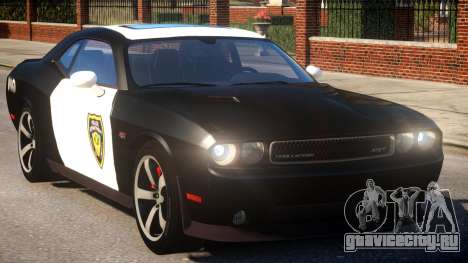 Dodge Challenger SRT8 Police для GTA 4