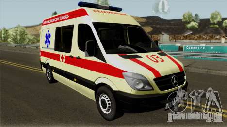 Mercedes-Benz Sprinter Ambulance для GTA San Andreas