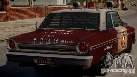 Ford Fairlane 1964 Fire для GTA 4