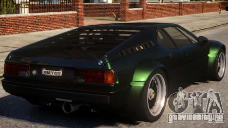 BMW M1 для GTA 4