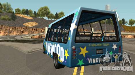 Brute Tour Bus GTA V IVF для GTA San Andreas