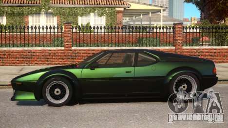 BMW M1 для GTA 4