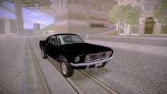 Ford Mustang GT Fastback 390 1968 для GTA San Andreas