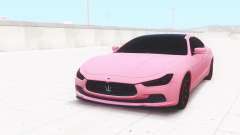 Maserati Levante 2017 Pink для GTA San Andreas