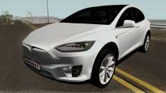 Tesla Model X White для GTA San Andreas
