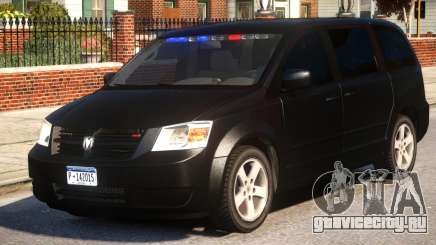 Dodge Caravan 2008 U.S Marshals для GTA 4