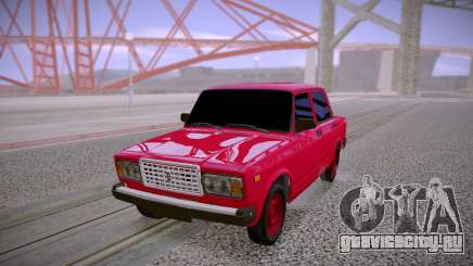 ВАЗ 2107 Красный для GTA San Andreas
