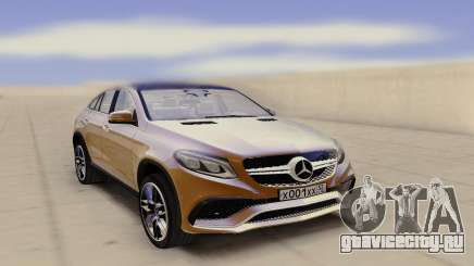 Mercedes-Benz GLE Rus Plate для GTA San Andreas