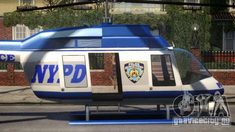 NYPD Police Maverick для GTA 4