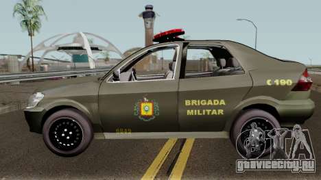 Chevrolet Prisma Brigada Militar для GTA San Andreas