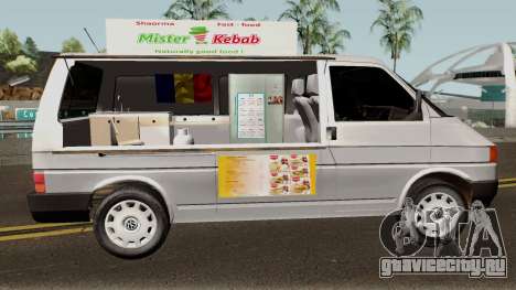 Volkswagen T4 Street Food - Shaorma для GTA San Andreas