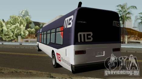 Brute Metrobus (GTA V Style) для GTA San Andreas