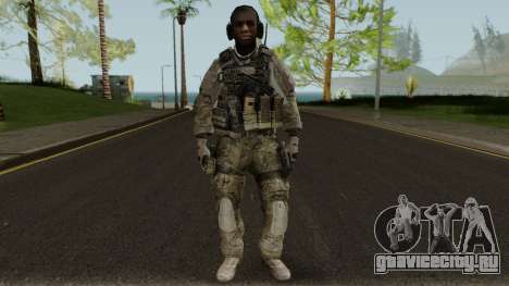 US Army Black Pilot для GTA San Andreas