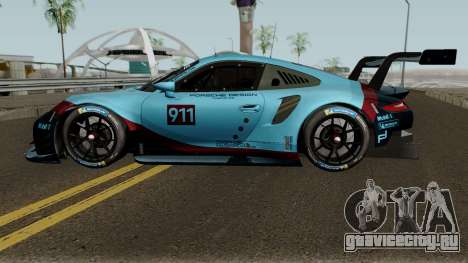 Porsche 911 RSR 2018 для GTA San Andreas