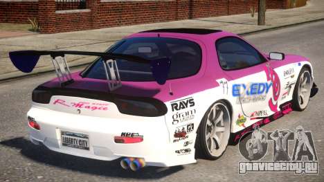RX-7 Exedy Drift Car для GTA 4