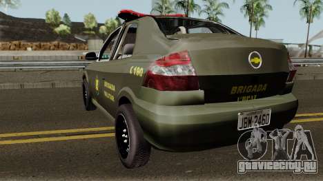 Chevrolet Prisma Brigada Militar для GTA San Andreas