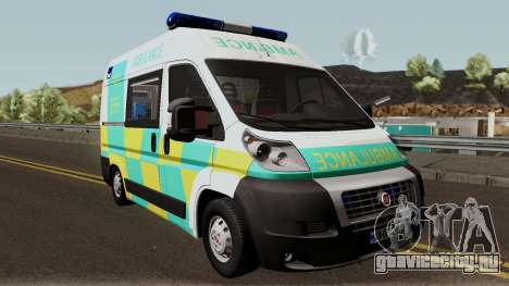 Fiat Ducato Geo Ambulance для GTA San Andreas