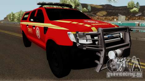 Ford Ranger 2015 CBMRS для GTA San Andreas