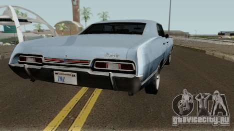 Chevrolet Impala 67 Sobrenatural V2 для GTA San Andreas