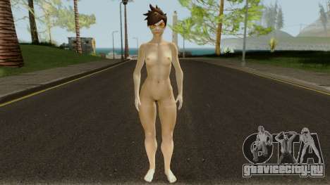 Tracer from Overwatch Nude для GTA San Andreas