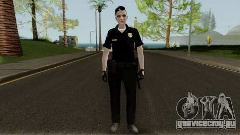 GTA Online Female Random Skin 4 Police Officer для GTA San Andreas