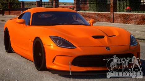 Dodge Viper 2013 для GTA 4