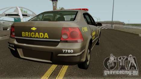 Chevrolet Vectra Elite da Brigada Militar для GTA San Andreas