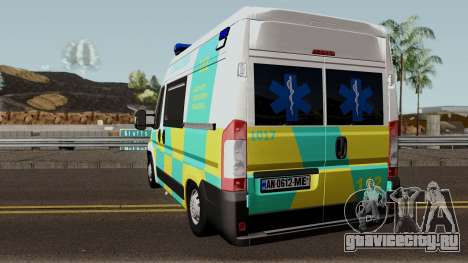 Fiat Ducato Geo Ambulance для GTA San Andreas