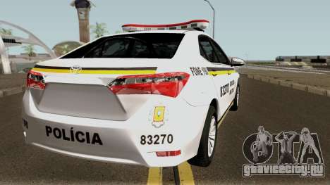 Toyota Corolla Brazilian Police для GTA San Andreas