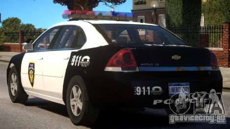 2012 Chevrolet Impala Police для GTA 4