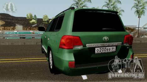 Toyota Land Cruiser 200 Government для GTA San Andreas