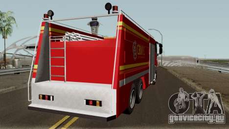 Iveco Trakker Firetruck для GTA San Andreas