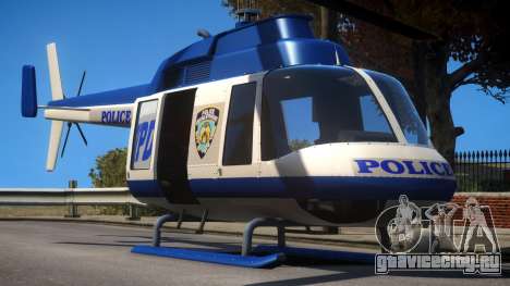 NYPD Police Maverick для GTA 4