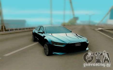 Audi A7 2018 для GTA San Andreas