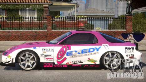 RX-7 Exedy Drift Car для GTA 4