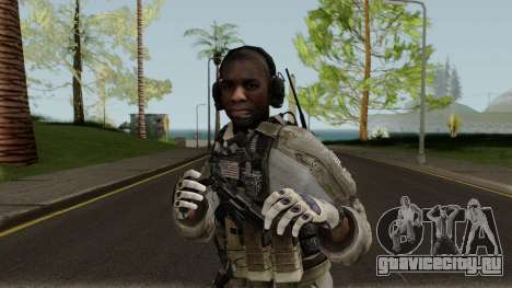 US Army Black Pilot для GTA San Andreas