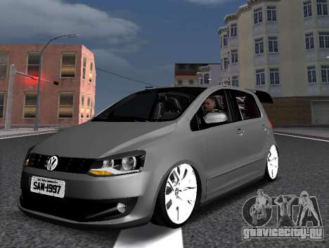 Volkswagen Fox 4P 2012 Com Som для GTA San Andreas