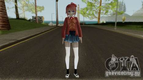 Sayori (DDLC) для GTA San Andreas