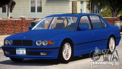 1998 BMW 750 E38 для GTA 4