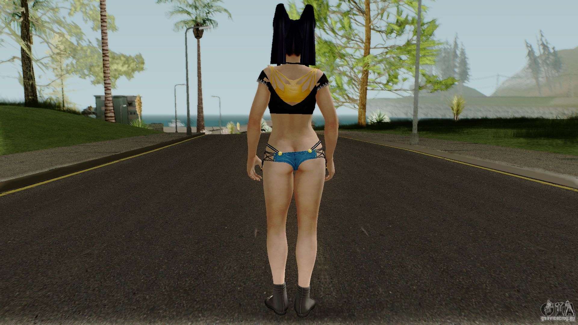 DOAXVV Nyotengu - Marionette Sexy для GTA San Andreas