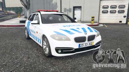 BMW 530d Touring (F11) Portuguese Police v1.1 для GTA 5