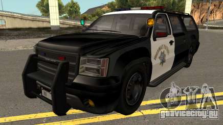 Declasse Granger SAHP Police GTA V для GTA San Andreas