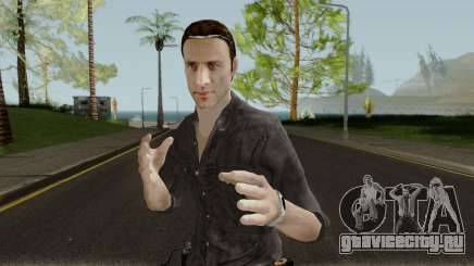 The Walking Dead Rick Grimes Movie Mod V1 для GTA San Andreas
