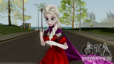 Elsa (Red Dress Mod) From Frozen Free Fall для GTA San Andreas