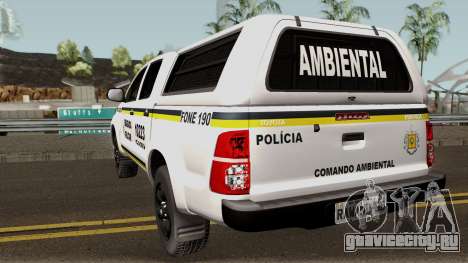 Toyota Hilux do Comando Ambiental для GTA San Andreas