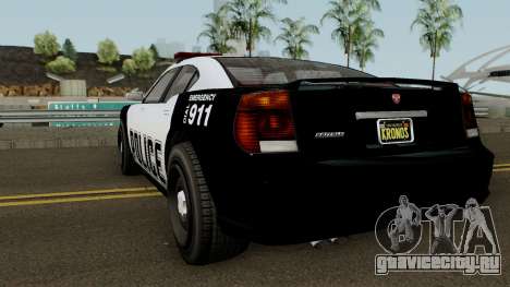 Police Buffalo GTA 5 для GTA San Andreas