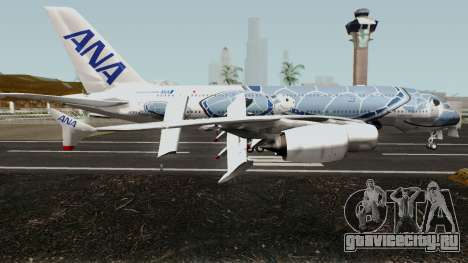 All Nippon Airways (Flying Honu) Airbus A380 для GTA San Andreas