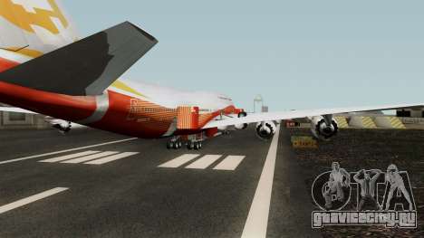 Boeing 747-8 Intercontinental для GTA San Andreas