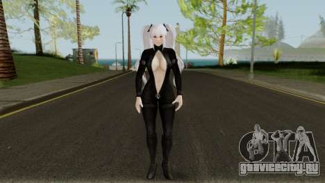 Ayane (Black Leather Mod) From DOA5LR для GTA San Andreas